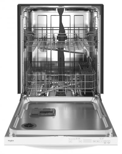24" Whirlpool Large Capacity Dishwasher With Tall Top Rack In White - WDT740SALW