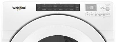 27 " Whirlpool 7.4 Cu. Ft. Front Load Gas Dryer With Intiutitive Touch Controls - WGD5620HW