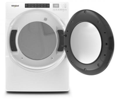 27" Whirlpool 7.4 Cu. Ft. Front Load Electric Dryer With Intiutitive Touch Controls - YWED560LHW