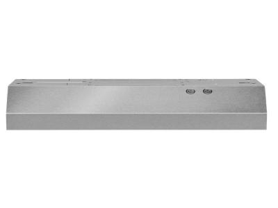 30" Whirlpool Range Hood With Dishwasher-Safe Full-Width Grease Filters - WVU17UC0JS