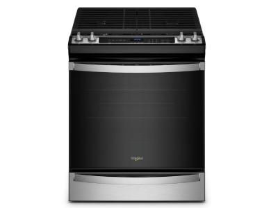 30" Whirlpool 5.8 Cu. Ft. Slide in Gas Range - WEG745H0LZ