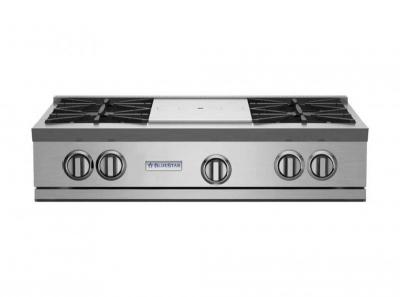 36" BlueStar RNB Series Rangetop with 12 French Top - RGTNB364FTV2