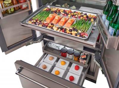 Blue Star BBBF361 36 BlueStar Pro French Door Built in Refrigerat