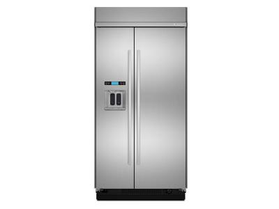 48" Jenn-Air Built-In Side-by-Side Refrigerator With Water Dispenser - JS48PPDUDE