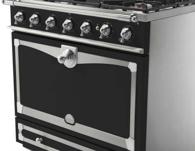 36" La Cornue CornuFe 90 Freestanding Dual Fuel Range - C9NN