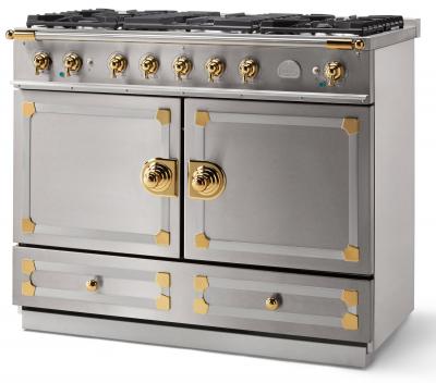 43" La Cornue CornuFe 110 Freestanding Dual Fuel Range - C1IF