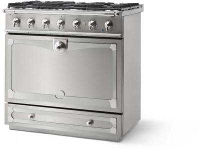 36" La Cornue CornuFe 90 Series Freestanding Dual Fuel Range - C9IN