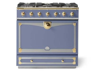 36" La Cornue CornuFe 90 Series Freestanding Dual Fuel Range - C9LF