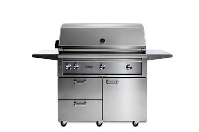 42" Lynx Professional Freestanding Grill With All Trident Infrared Burners And Rotisserie - L42ATRF