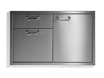 Lynx Classic Door Drawer Combination With LED Interior Lightning - LSA36