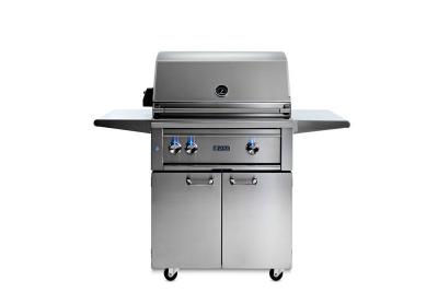 30" Lynx Professional Freestanding Grill With 1 Trident Infrared Burner And 1 Ceramic Burner And Rotisserie - L30TRF-NG