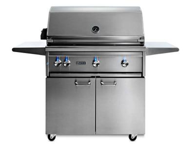 36" Lynx Professional Grill Freestanding With All Trident Infrared Burners And Rotisserie - L36ATRF-NG