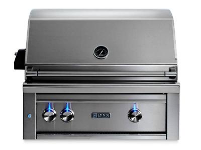 30" Lynx Professional Built In Grill With All Ceramic Burners And Rotisserie - L30R-3-NG