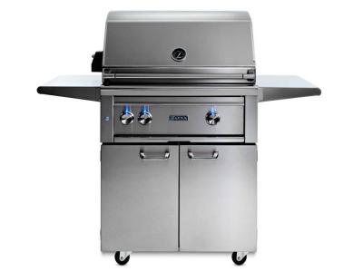 30" Lynx Professional Freestanding Grill With 1 Trident Infrared Burner And 1 Ceramic Burner - L30TRF-LP