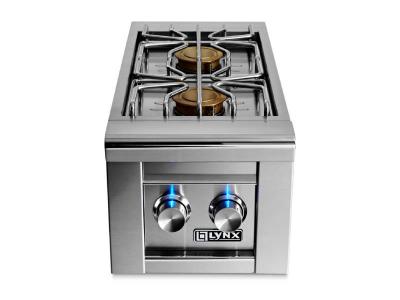 Lynx Professional Double Side-burners For Built-in Grills - LSB2-2-LP