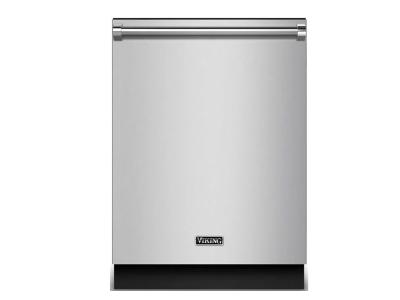 24" Viking  Dishwasher with Installed Professional Stainless Steel Panel - VDWU524SS