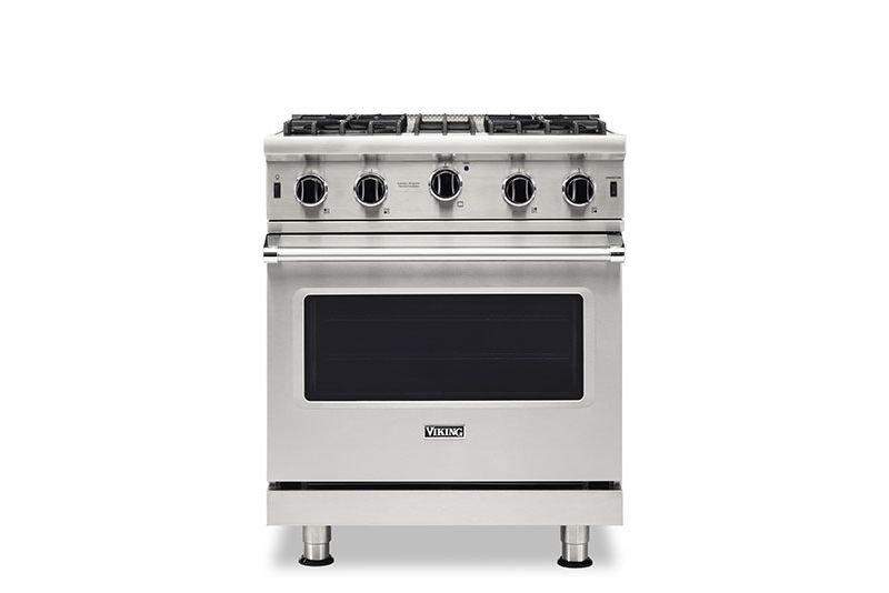 Viking VGIC53024BSS 30 Professional Open Burner Gas Range 