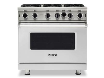 36" Viking Profession Open Burner Gas Range - VGIC53626BSS