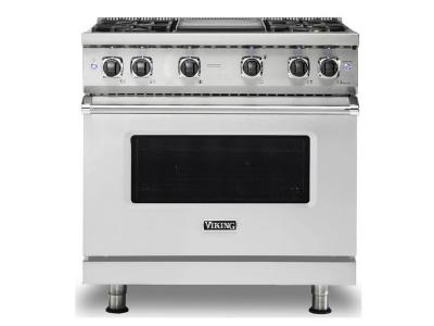 36" Viking 5 Series Freestanding Gas Range - VGR5364GSS