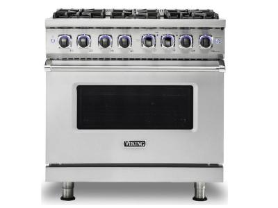 36" Viking 7 Series Sealed Burner Gas Range - VGR73626BSS