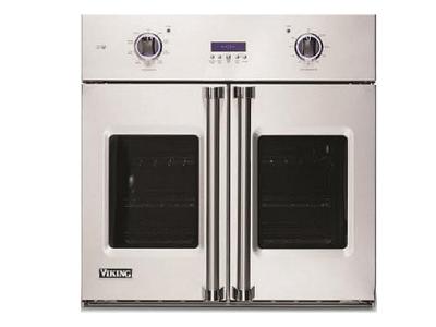 30" Viking  Electric Single French-Door Oven - VSOF7301SS