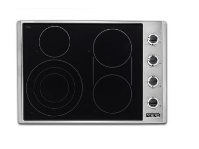 30" Viking Electric Radiant Cooktop - VECU53014BSB