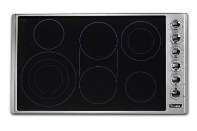 36" Viking Electric Radiant Cooktop - VECU53616BSB