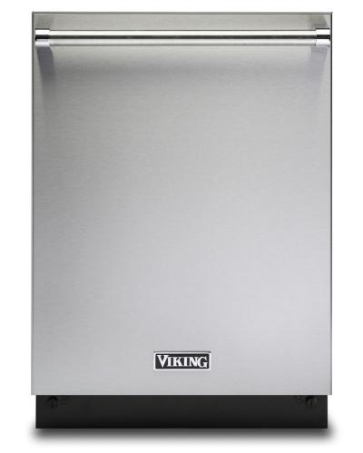 24" Viking  Dishwasher with Installed Professional Stainless Steel Panel - VDWU324SS