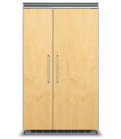 48" Viking Custom Panel Side-by-Side Refrigerator - FDSB5483