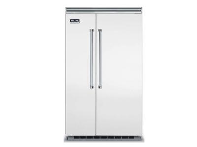 48" Viking Built In Counter Depth Side by Side Refrigerator with 29.05 cu. ft. - VCSB5483SS