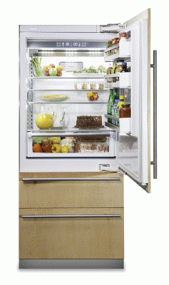 36" Viking Counter Depth Built In Refrigerator with 19.95 cu. ft. Capacity - FBI7360WR