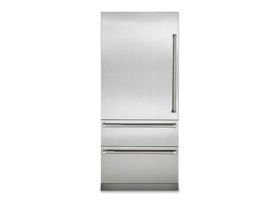36" Viking  Fully Integrated Bottom-Freezer Refrigerator - VBI7360WLSS