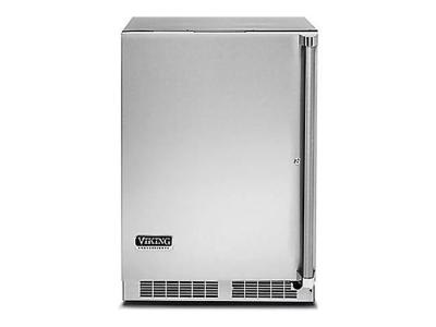 24" Viking  Freestanding Counter Depth Compact Refrigerator with 5.3 cu. ft. Capacity - VRUO5240DLSS