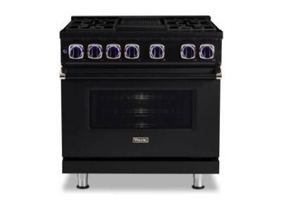 36" Viking Freestanding Dual Fuel Range - VDR73624GBORG