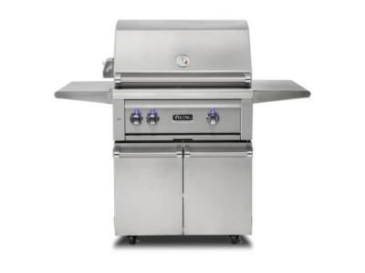 30" Viking Freestanding Grill (Liquid Propane) - VQGFS5300LSS