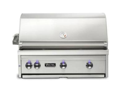 36" Viking Built In Grill (Natural Gas) - VQGI5360NSS