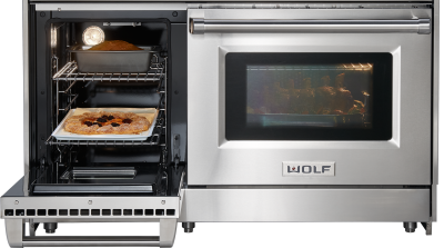 48" Wolf Gas Range with 6 Burners and Infrared Charbroiler - GR486C-LP