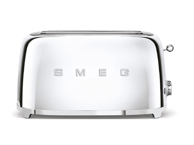 Authenticatie galop Leugen SMEG TSF02SSUS 50s Retro Style Aesthetic 4x2 Slice Toaster -