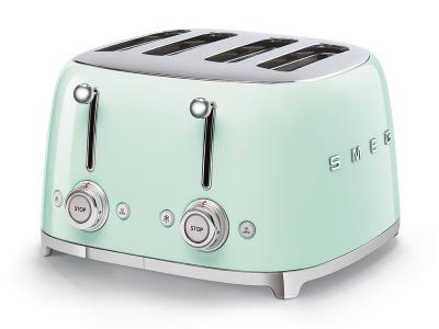 SMEG 50's Retro Style 4x4 Slice Toaster - TSF03PGUS