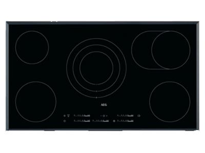 AEG HK654070XB 24 Aeg Ceramic Electric Cooktop With Stainless Steel T