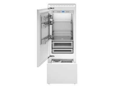 30" Bertazzoni Counter Depth Bottom Freezer Refrigerator - REF30PRL