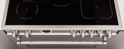 36" Bertazzoni Master Series Induction Range 5 Heating Zones Electric Oven - MAST365INMXE