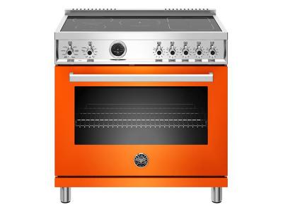 36" Bertazzoni Professional Series Induction Range 5 Heating Zones -PROF365INSART