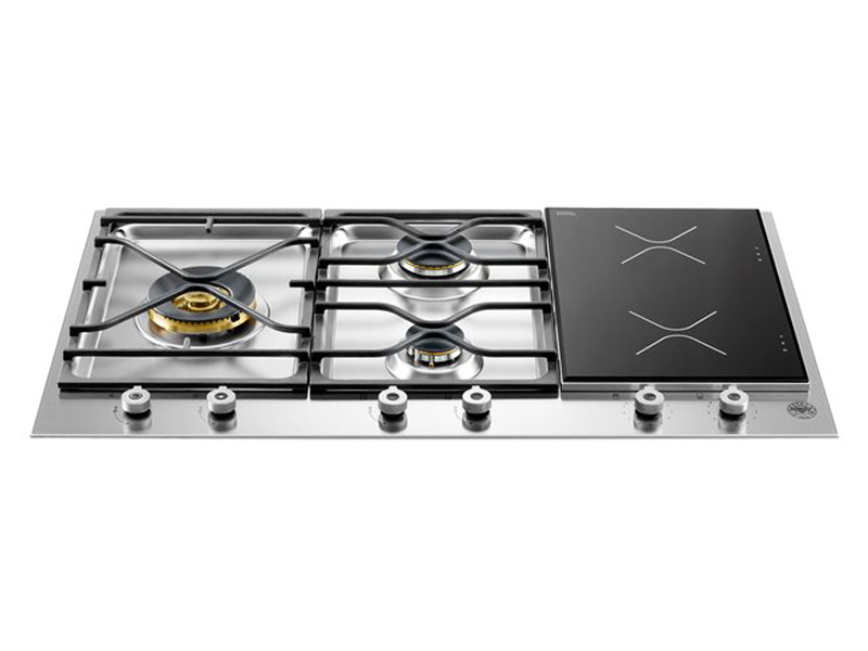 Bertazzoni 36 Professional Series Burner, Induction and Griddle Cooktop