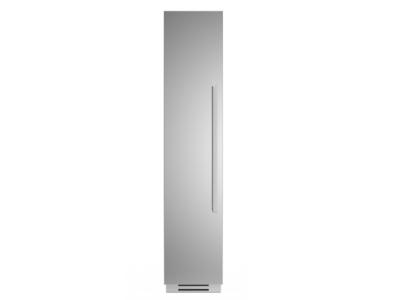 18" Bertazzoni 8.22 Cu. Ft. Built-In Freezer Column With Left Swing Door In Stainless Steel - REF18FCIPIXL