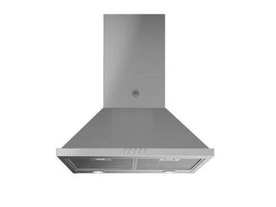 24" Bertazzoni 1 Motor, 600 CFM Chimney Hood in Stainless Steel  - KCH24XV