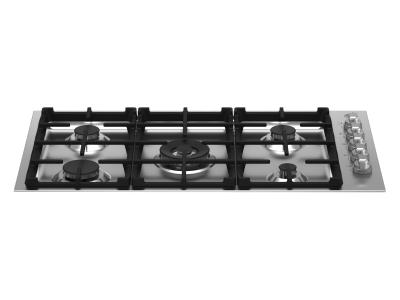 36" Bertazzoni Master Series Drop-in Gas Cooktop With 5 Burners - MAST365QXE