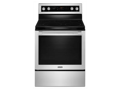 30" Maytag WIDE ELECTRIC RANGE WITH TRUE CONVECTION AND POWER PREHEAT - 6.4 CU. FT. YMER8800FZ