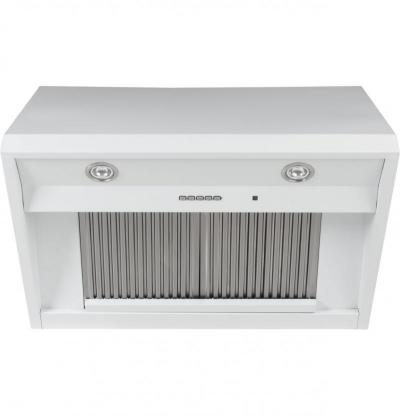 30" GE Café Wall Mount Commercial Hood In Matte White - CVW93044PWM