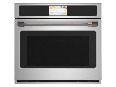 30" Café 5.0 Cu. Ft. Built-In Convection Single Wall Oven In Stainless Steel - CTS90DP2NS1